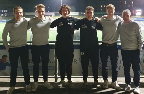 v.l. André Becker, Luca Jürgensen, Mats Caspar Stahlberg (KFV Lübeck), Hendrik Plambeck (KFV Lübeck), Ben Uhrig, Bernhard Brugger